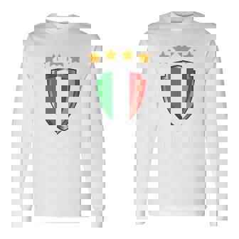 イタリアサッカーシャツ 長袖Tシャツ - Kawaiitshirt