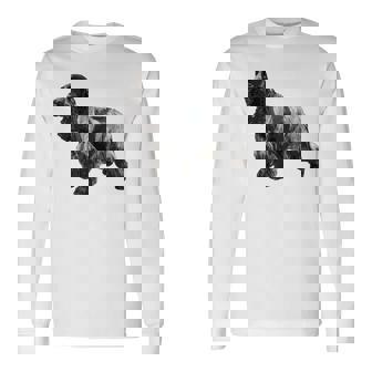 イングリッシュ・コッカー・スパニエル・ブルー・ローン 長袖Tシャツ - Kawaiitshirt