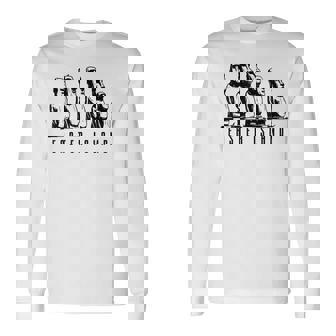 イースター島 モアイストーン モノリシック像 お土産 長袖Tシャツ - Kawaiitshirt