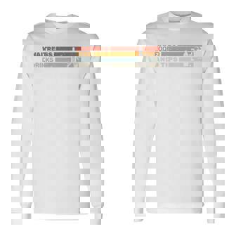 ウェイトレス 食べ物 飲み物とヒント レトロ ウェイティングスタッフ ウェイター 長袖tシャツ 長袖Tシャツ - Kawaiitshirt