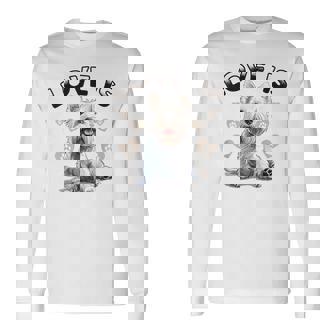 ウェスティ・ウェスト・ハイランド・ホワイト・テリア犬種愛は 長袖Tシャツ - Kawaiitshirt