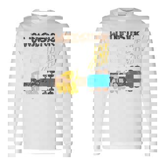 ウッドストック・ライブ・アンド・レット・ライブ 長袖Tシャツ - Kawaiitshirt