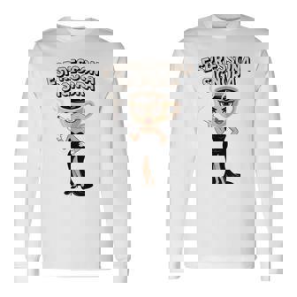 エスプレッソナ シニョーラ イタリアン Brainrot コーヒーミーム 長袖Tシャツ - Kawaiitshirt