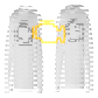 エンジンをチェック 長袖Tシャツ - Kawaiitshirt