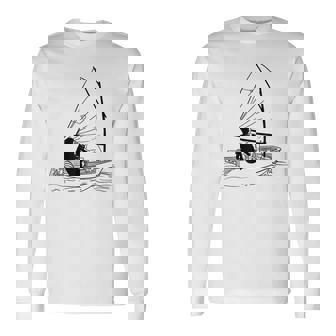 オプティミストヨット 長袖Tシャツ - Kawaiitshirt