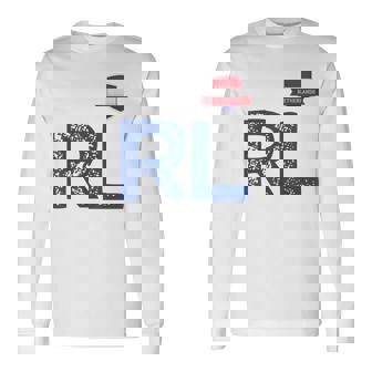 オランダ オランダ 人間の旗 文字 R And L Nederland 長袖Tシャツ - Kawaiitshirt