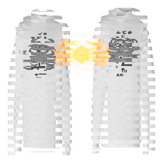 カニ ウニ タコ エビ 海洋生物 矛盾 おもしろ かわいい 面白い ネタ 画像 長袖Tシャツ - Kawaiitshirt