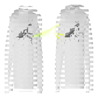 カマキリの虫バッタ カマキリの虫バッタ カマキリの虫バッタ 長袖Tシャツ - Kawaiitshirt