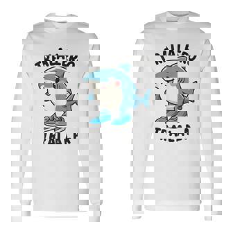 カワイイトラレロトラララ-イタリアブレインロットミーム 長袖Tシャツ - Kawaiitshirt