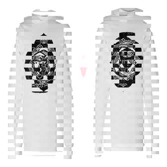 カーリー ヒンドゥー教 神 女神 インド 聖なるヨガ プージャ カーリー 長袖Tシャツ - Kawaiitshirt