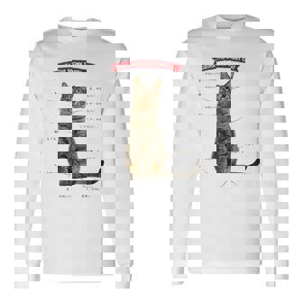 キジトラねこ、うずら 猫 キジトラ猫 鶉 かわいい Cat （ホワイト） 長袖Tシャツ - Kawaiitshirt