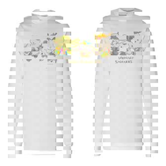 キッズ ポムポムプリン ポチャッコ シナモロール おはな 長袖Tシャツ - Kawaiitshirt