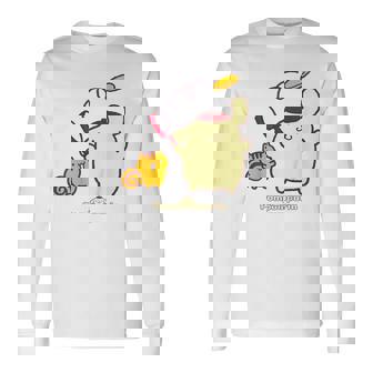 キッズ ポムポムプリン＆ベーグル 長袖Tシャツ - Kawaiitshirt