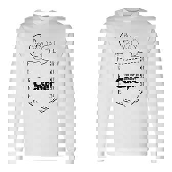 キャスパー・ザ・フレンドリー・ゴースト・デイドリーミング・オン・ユア・ポケットで 長袖Tシャツ - Kawaiitshirt