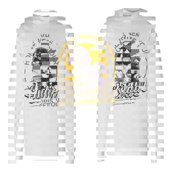 キャバリア・キング・チャールズ・スパニエル 長袖Tシャツ - Kawaiitshirt