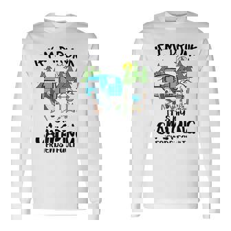 キャンプ 楽しい キャンピング 面白い キャンプファイヤー キャンピングカー 旅 長袖Tシャツ - Kawaiitshirt