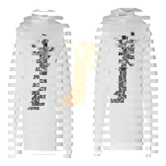 キリンtシャツ、キリンキッズ、キリンガール、キリン愛好家 長袖Tシャツ - Kawaiitshirt