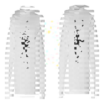 クライミング ボルダリング ロッククライマー ボルダー 長袖Tシャツ - Kawaiitshirt