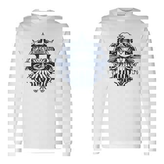 クラーケン クトゥルフ タコ 長袖Tシャツ - Kawaiitshirt