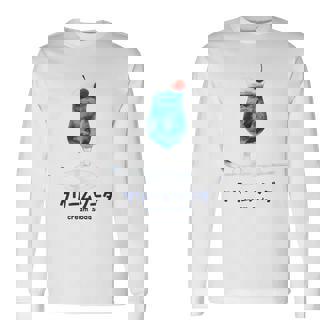 クリーム ソーダ ドリンク カタカナ 和 デザート 昭和 レトロ かわいい 長袖Tシャツ - Kawaiitshirt