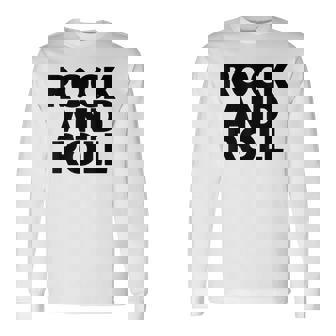 クールなロックンロールミュージックtシャツ、ロックンロールグラフィックをお楽しみください。 長袖Tシャツ - Kawaiitshirt