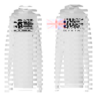 グレートブリテン国旗 ユニオンジャック ブリティッシュアスレチック チーム スポーツ 長袖Tシャツ - Kawaiitshirt