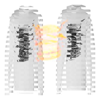 コスチュームバーガー 長袖Tシャツ - Kawaiitshirt