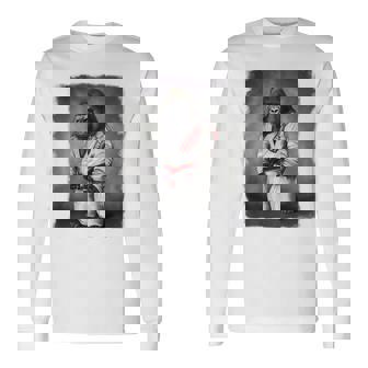 ゴリラ先生 日本の柔道と空手武道 長袖Tシャツ - Kawaiitshirt