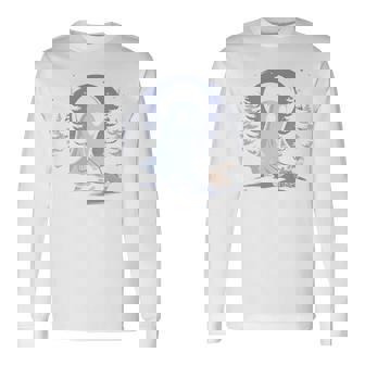 ゴースト 犬 散歩 面白い ハロウィン コスチューム パーティー パグ愛好家 長袖tシャツ 長袖Tシャツ - Kawaiitshirt