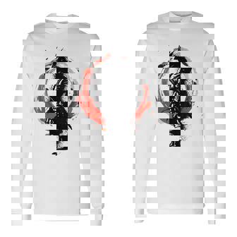 ゴーストサムライ 武士道 アニメ マンガ 武士道 長袖Tシャツ - Kawaiitshirt