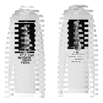 ゴールデンレトリーバー セラピー 、ゴールデンレトリーバー オーナーギフト 長袖Tシャツ - Kawaiitshirt