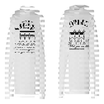 サイドライン ソーシャルクラブ ピーナッツギャラリー サッカーライフ おもしろサッカー 長袖Tシャツ - Kawaiitshirt