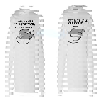 サカバンバスピス 可愛い 古代魚 ネタ お笑い 面白 おもしろ ネタ 長袖Tシャツ - Kawaiitshirt