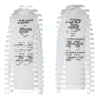 サカバンバスピス 喜怒哀楽バスピス 一覧 可愛い バズり 古代魚 ネタ お笑い 面白 おもしろ ネタ 長袖Tシャツ - Kawaiitshirt