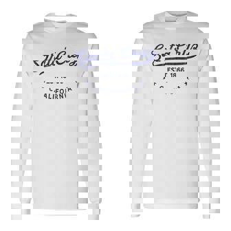 サンタクルーズ カリフォルニア 旅行 お土産 ヴィンテージ サンタクルーズ 長袖Tシャツ - Kawaiitshirt