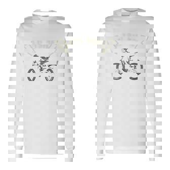 サー・ロン・レッツ・ライド 長袖Tシャツ - Kawaiitshirt