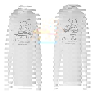 シナモロール Usデザイン ティータイム 長袖Tシャツ - Kawaiitshirt