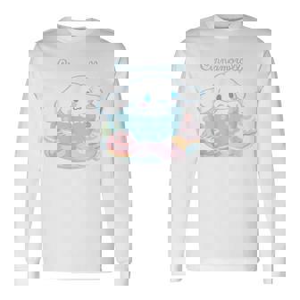 シナモロール ティーカップ ライトカラー 長袖Tシャツ - Kawaiitshirt