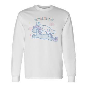 シナモロール ユニコーン ライトカラー 長袖Tシャツ - Kawaiitshirt