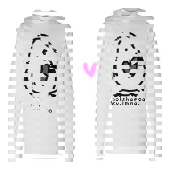 シマエナガ 北海道 雪の妖精 可愛い ぼく、シマエナガ。 愛 長袖Tシャツ - Kawaiitshirt