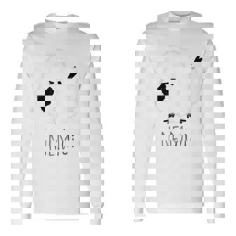 シマエナガ 北海道 雪の妖精 可愛い 眠い 長袖Tシャツ - Kawaiitshirt