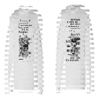 シャーロック・ホームズ I Neveraid I Wasmarter 長袖Tシャツ - Kawaiitshirt