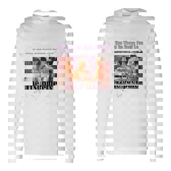 シュプリームス_004_Back Printed 長袖Tシャツ - Kawaiitshirt