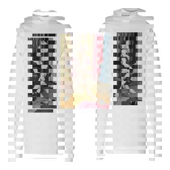 シンディ・ローパー Usポップシンガー 1993年 写真撮影 長袖Tシャツ - Kawaiitshirt