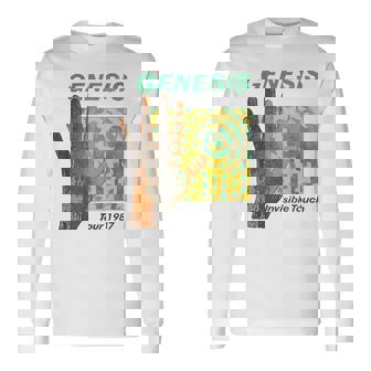 ジェネシスインビジブルタッチツアーロックバンドミュージック 長袖Tシャツ - Kawaiitshirt