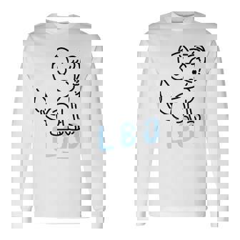 ジャングル大帝 Round （レオ）Ctezuka Productions 長袖Tシャツ - Kawaiitshirt