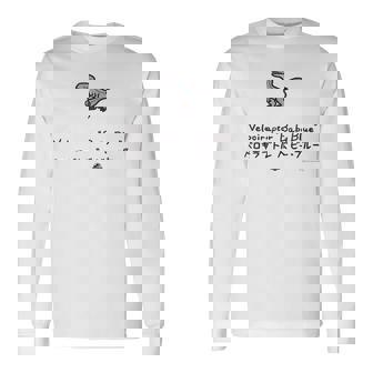 ジュラシック・ワールド Baby Blue Loose Illust 長袖Tシャツ - Kawaiitshirt