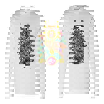 ジュラシック・ワールド Gate & Dinosaurs Arttyle 長袖Tシャツ - Kawaiitshirt