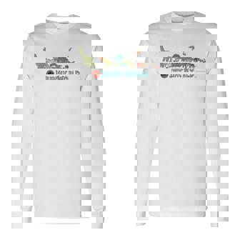 ジュラシック・ワールド Loose Illust 長袖Tシャツ - Kawaiitshirt