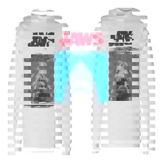 ジョーズ シルエット グラフィック 長袖Tシャツ - Kawaiitshirt